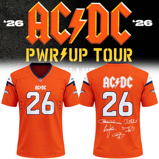 Special New Denver Broncos x PWR/UP TOUR Jersey 2026