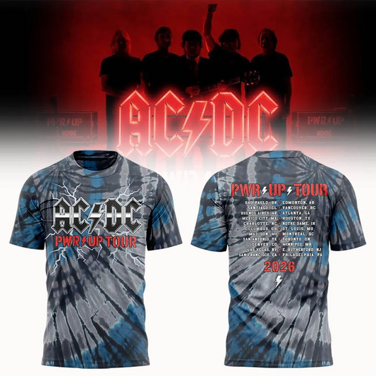 05.12. Exclusive AC/DC - Power Up Tour 2026 T-Shirt
