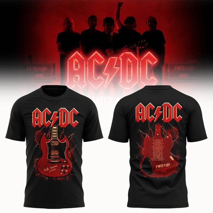 18. New Shirt AC/DC North America - Power Up Tour 2026 T-Shirt