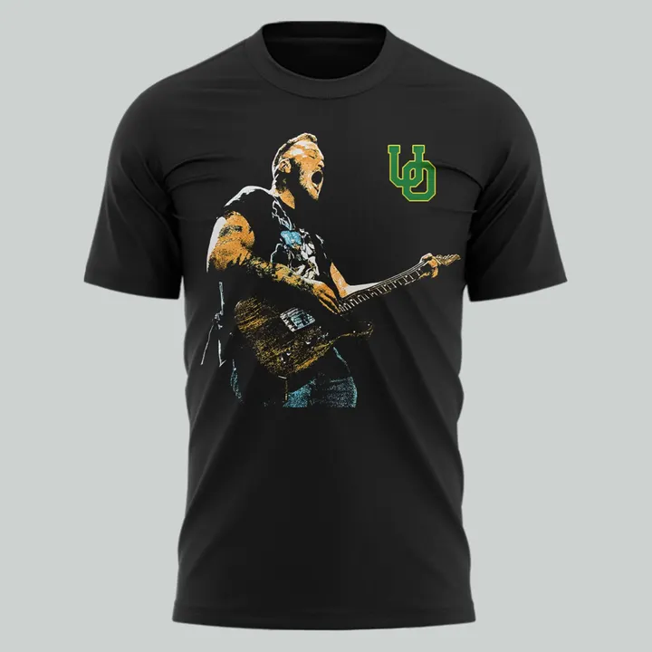 02.02. Exclusive Zach Bryan x Oregon Football - With Heaven On Tour T-Shirt