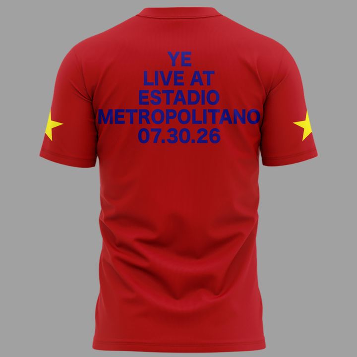 2026 Ye Live Concert Tour - SPAIN MADRID T-shirt (Copy)