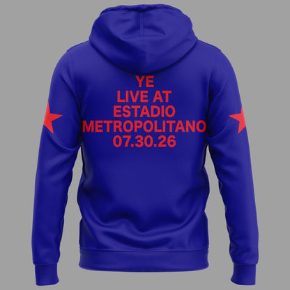2026 Ye Live Concert Tour - SPAIN MADRID HOODIE