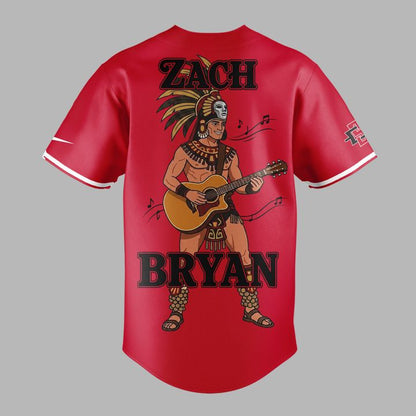 02.26. Limited Edition Zach Bryan x San Diego State Football - With Heaven On Tour 2026 Jersey