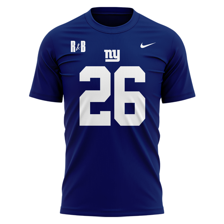 Limited Edition New York Giants x Usher & Chris Brown 2026 T-shirt