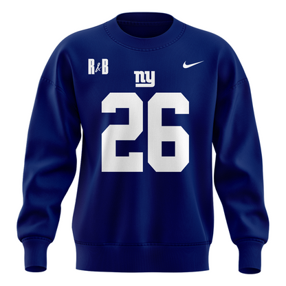 Limited Edition New York Giants x Usher & Chris Brown 2026 Sweatshirt