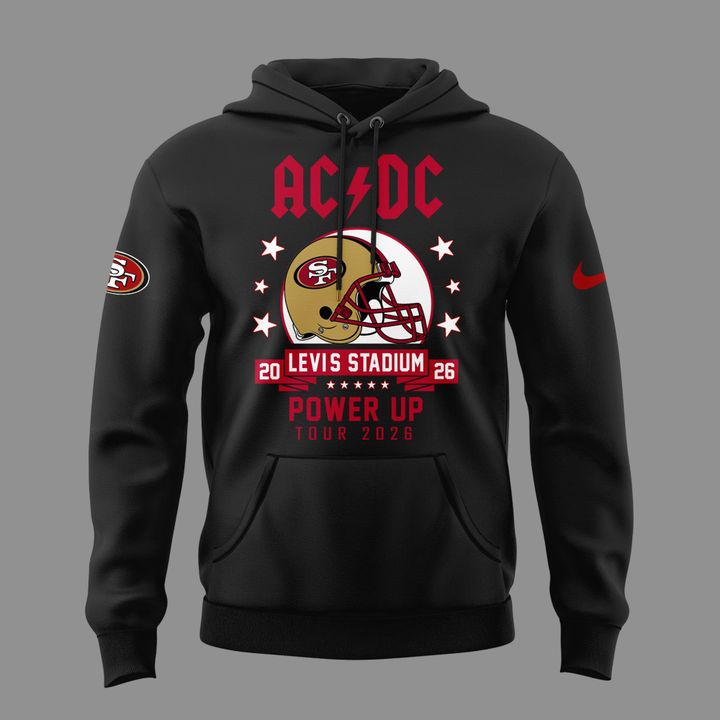 02.06. Perfect Black Hoodie AC/DC - North America Power Up Tour 2026 Hoodie