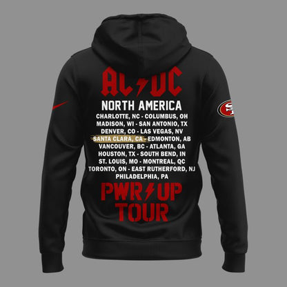 02.06. Perfect Black Hoodie AC/DC - North America Power Up Tour 2026 Hoodie