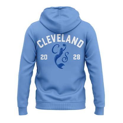 01.Cleveland Sirens Primary Logo Hoodie