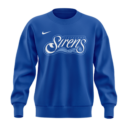 03.Cleveland Sirens Primary Logo Sweatshirt