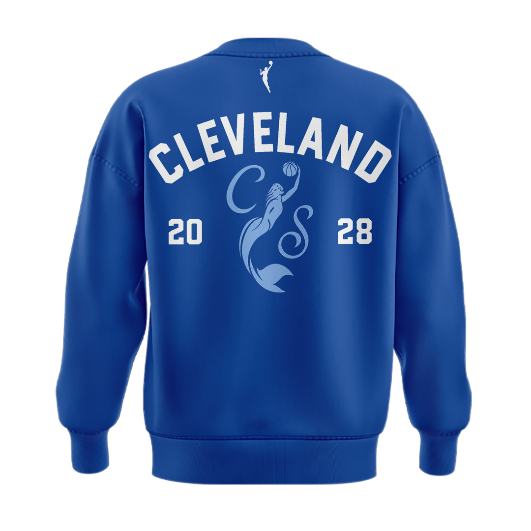 03.Cleveland Sirens Primary Logo Sweatshirt