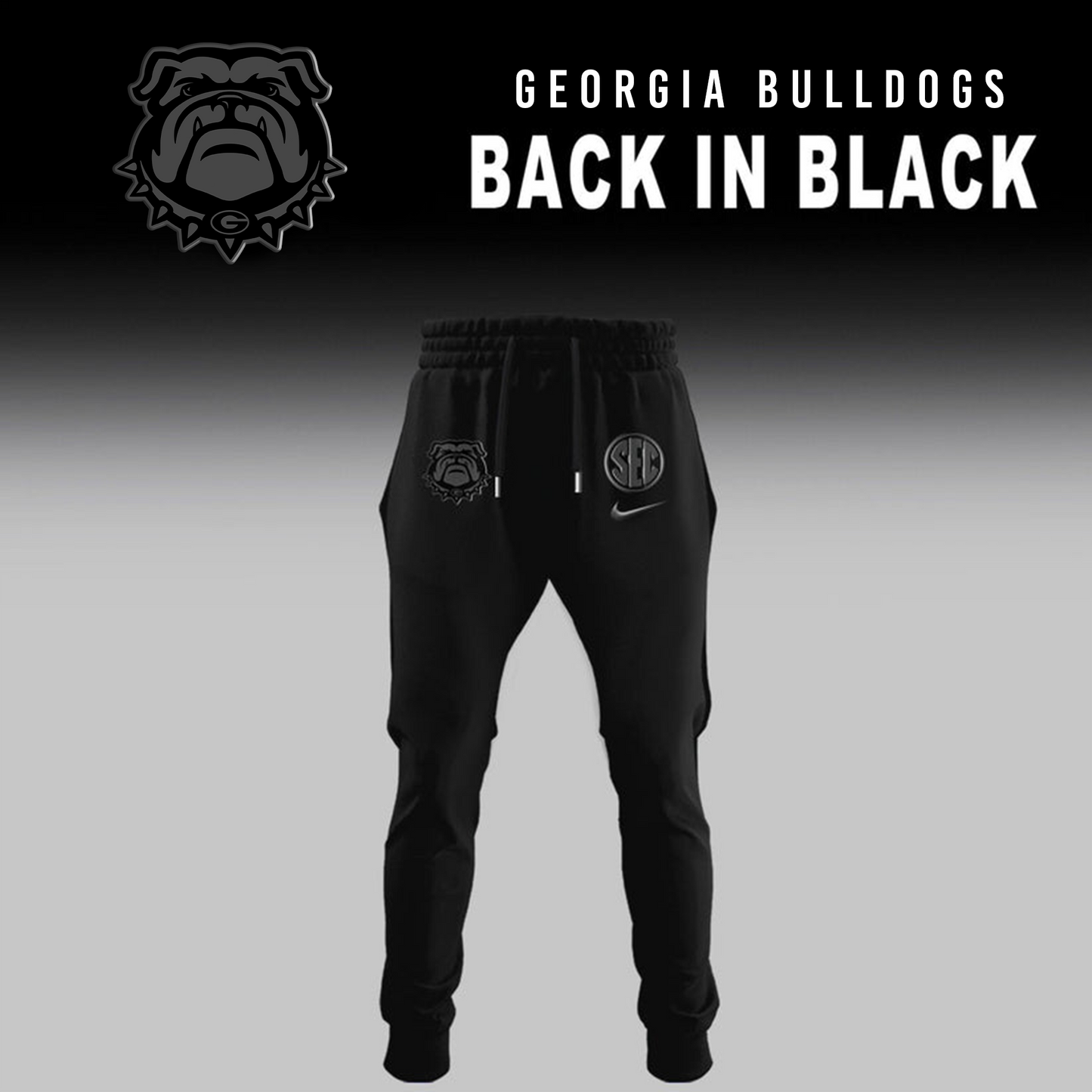 Georgia Bulldogs 2026 Back In Black Limited Edition Sweatshirt