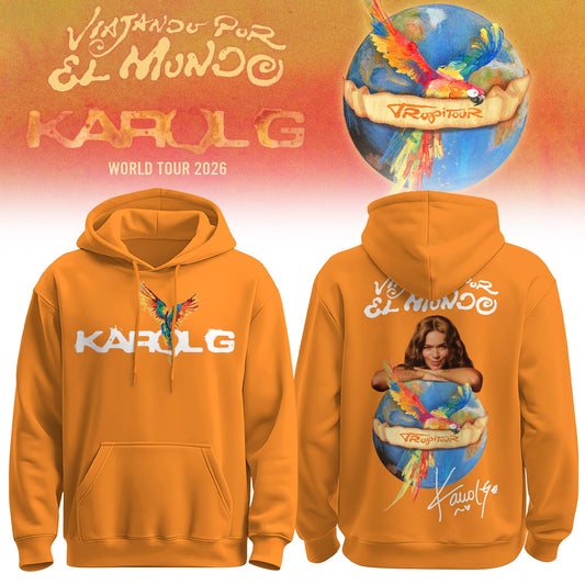 Karol G – Viajando Por El Mundo Tropitour 2026 Limited Edition Hoodie 3