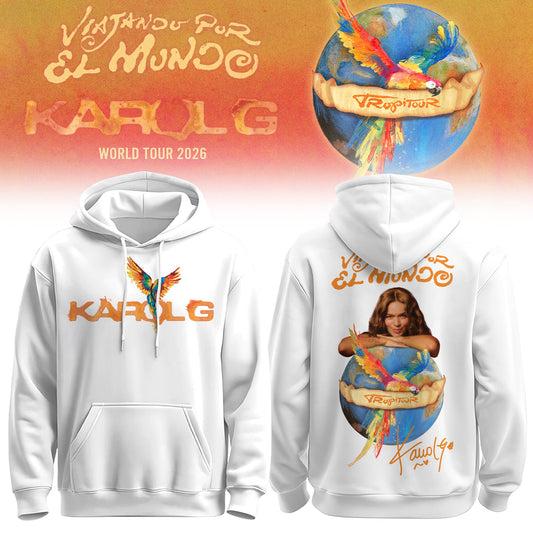 Karol G – Viajando Por El Mundo Tropitour 2026 Limited Edition Hoodie 4