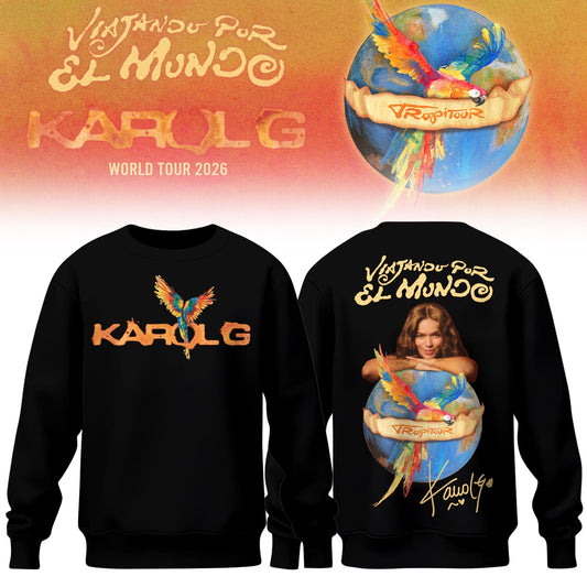 Karol G – Viajando Por El Mundo Tropitour 2026 Limited Edition Sweatshirt 5