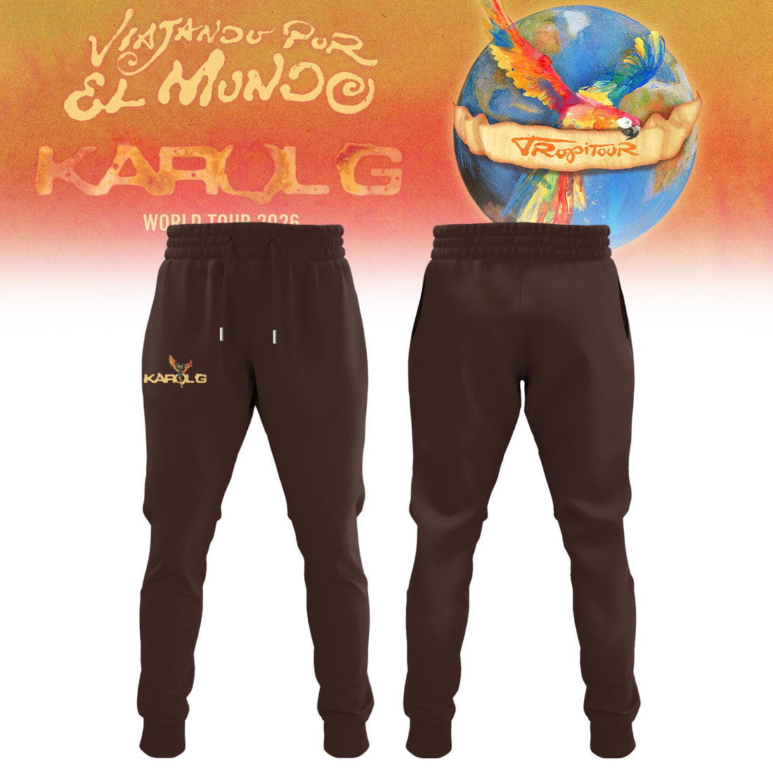 Karol G VIAJANDO POR EL MUNDO TROPITOUR ZipHoodie