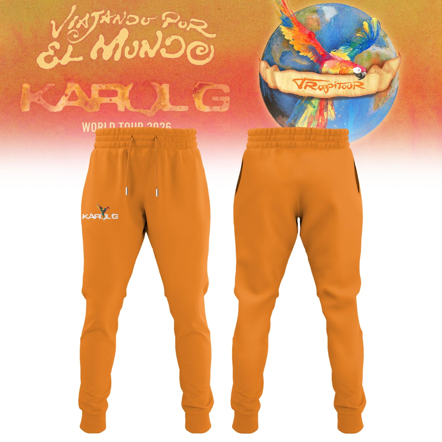 Karol G – Viajando Por El Mundo Tropitour 2026 Limited Edition Sweatshirt 2