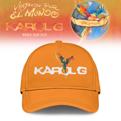 ,Karol G ” Viajando por el Mundo Tropitour ” Signature Limited Edition – Hoodie