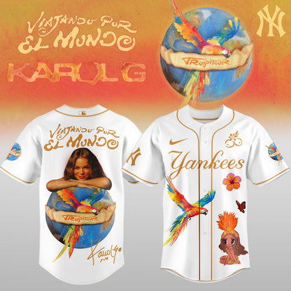 Karol G x MLB – Nos Vamos de Tour JERSEY (All Team) 6