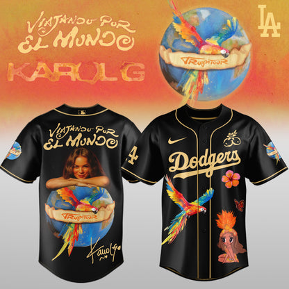Karol G x MLB – Nos Vamos de Tour JERSEY (All Team) 5