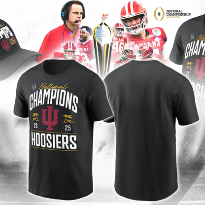 Indiana Hoosiers 2025-2026 CFP Champions T-Shirt