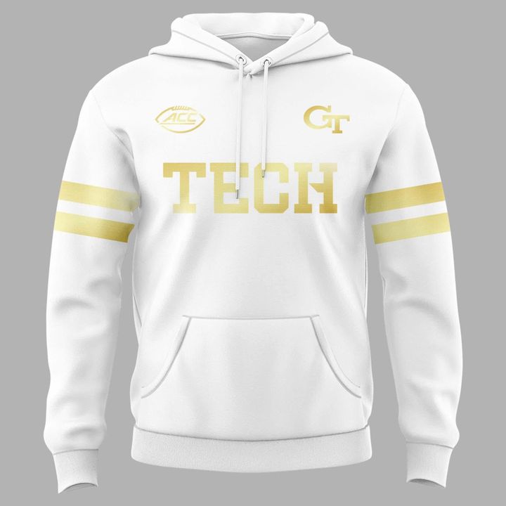 Special New The Icy Whites Georgia Tech Uniform Hoodie