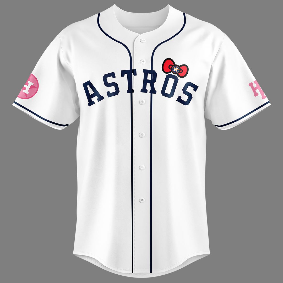 Hello Kitty Night x Houston Astros limited edition 2026 Jersey