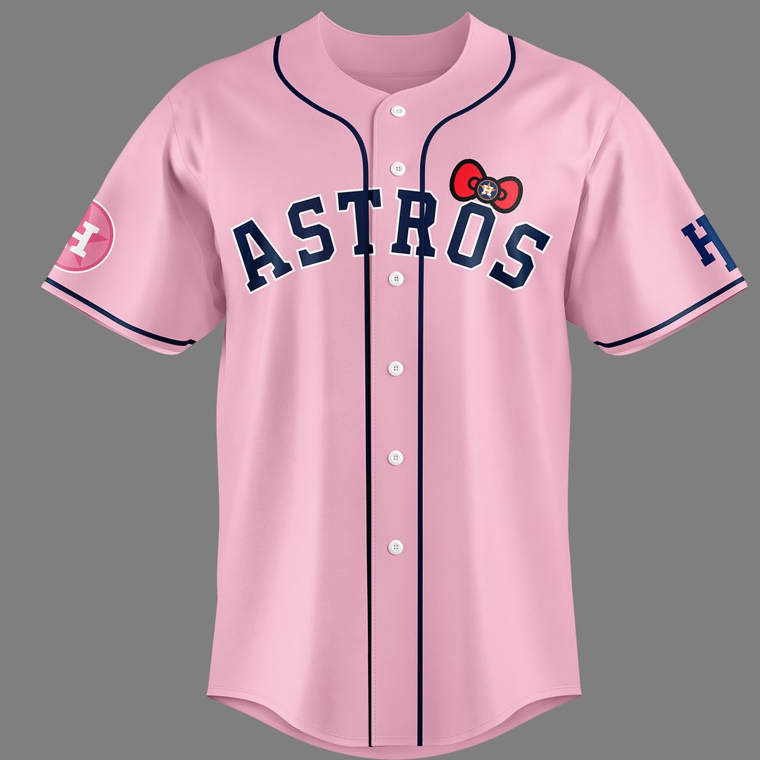 Hello Kitty Night x Houston Astros limited edition 2026 Jersey