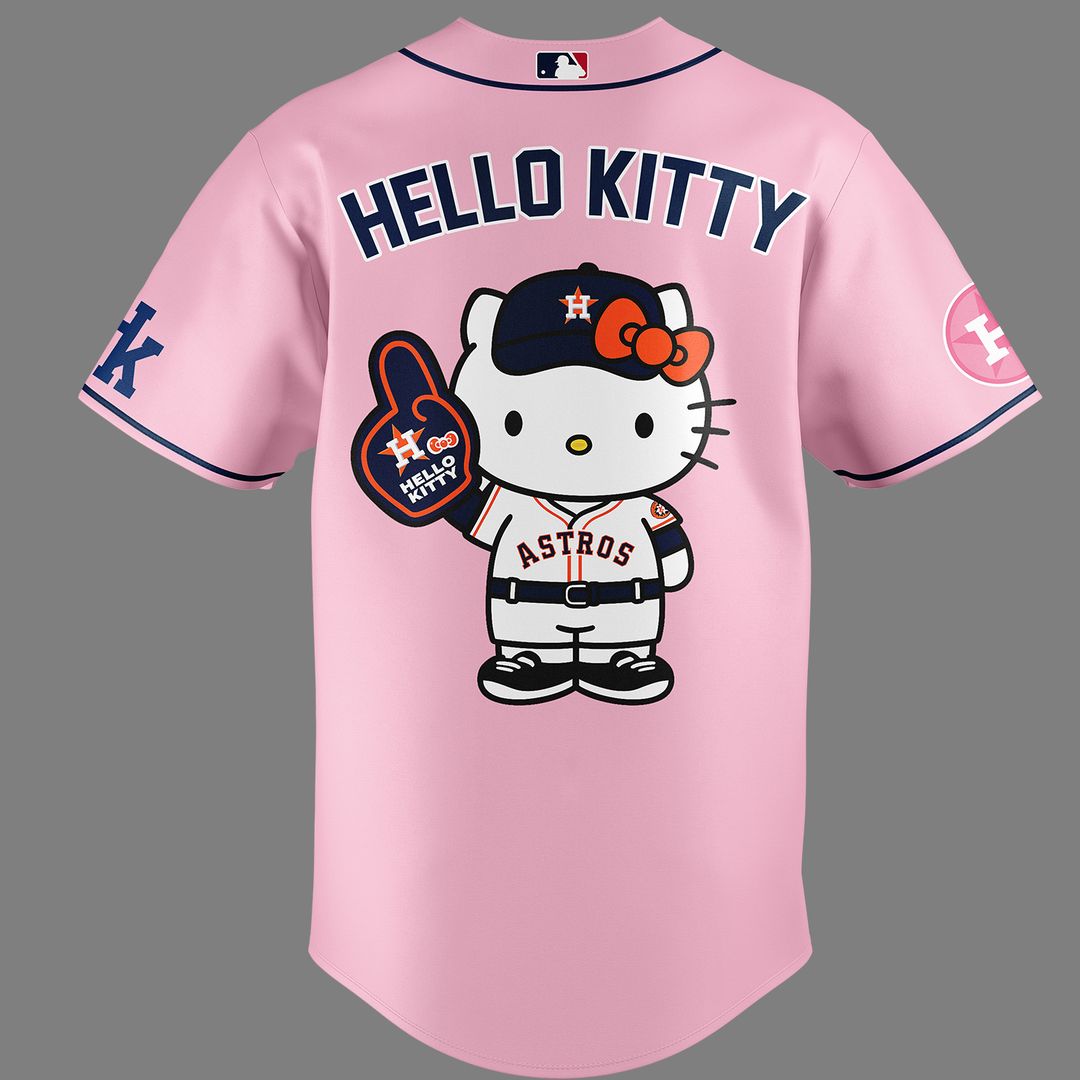 Hello Kitty Night x Houston Astros limited edition 2026 Jersey