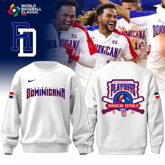 Dominican Republic Baseball 2026 World Baseball Classic Baseball Sweatshirt