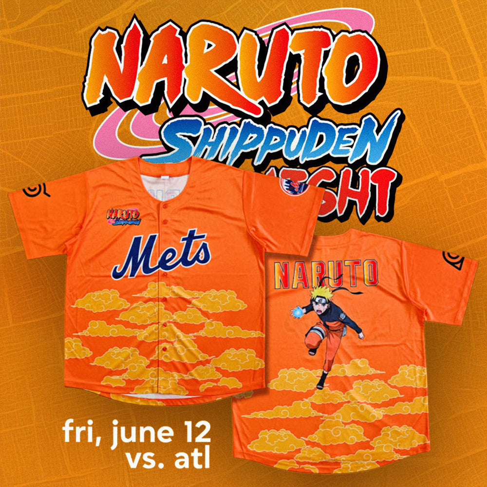 New York Mets x Naruto Night 2026 Jersey Collection