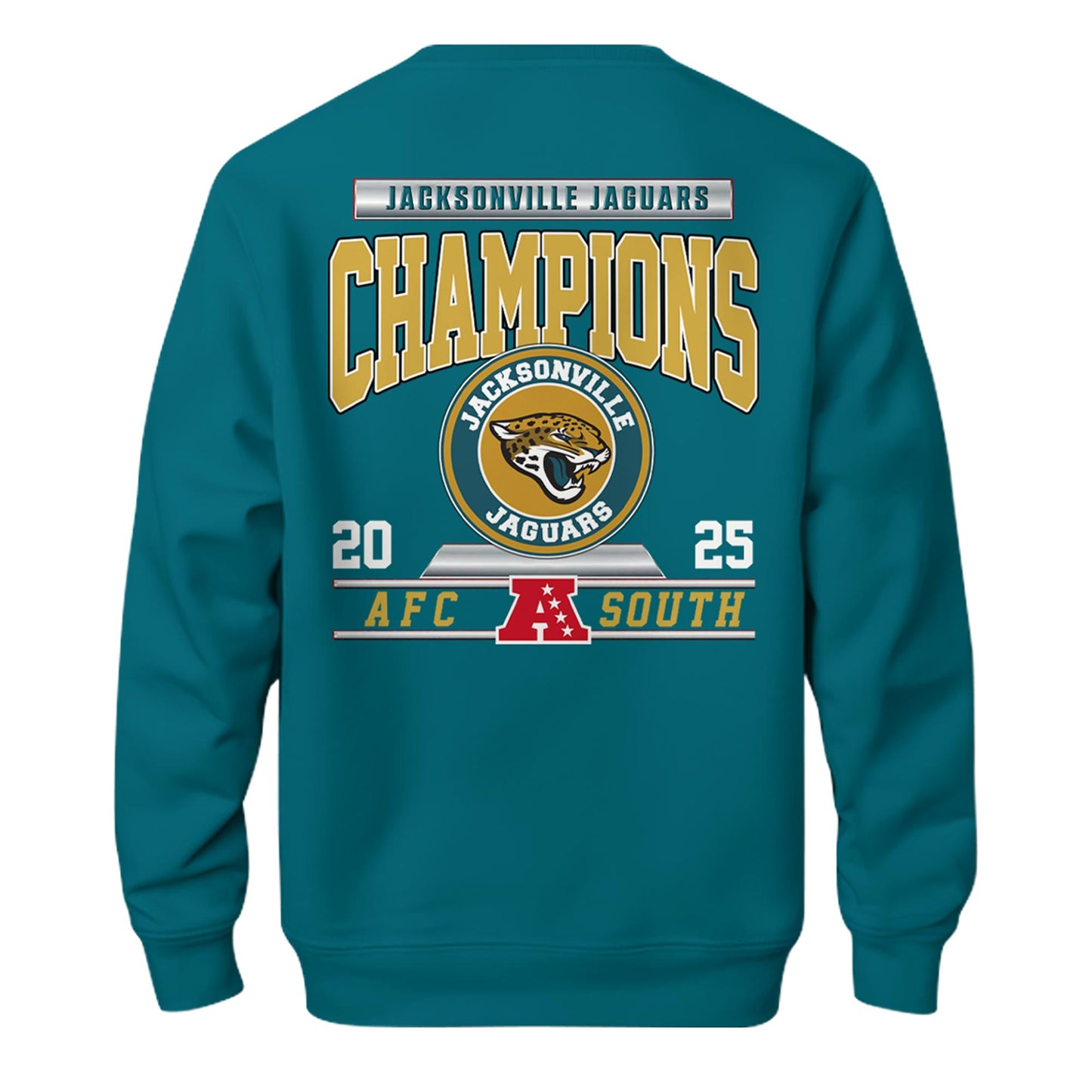 Jacksonville Jaguars 2025 AFC South Champions Sweatshirt