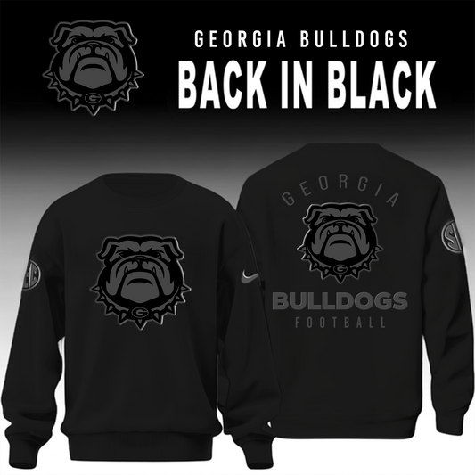 Georgia Bulldogs 2026 Back In Black Limited Edition Sweatshirt