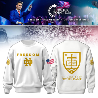 .Notre Dame Campus Freedom Sweatshirt