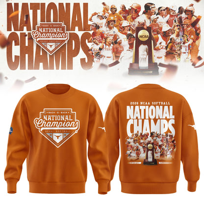 .2026 WCWS Back-To-Back National Champions Sweater