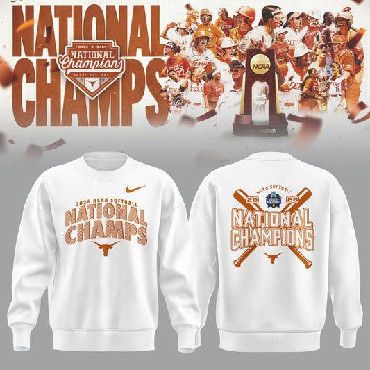 .2026 WCWS Back-To-Back National Champions Sweater
