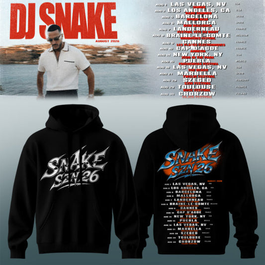 _DJ Snake 2026 Tour Premium 3D Hoodie V1