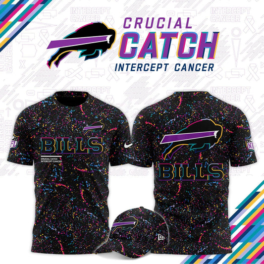 Buffalo Bills Crucial Catch 2025 Limited T-Shirt