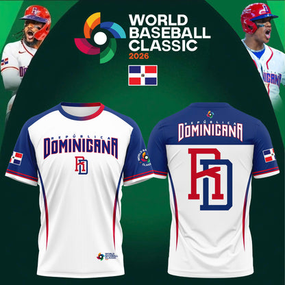 Dominican Republic Baseball Team 2026 World Baseball Classic Limited T-shirt