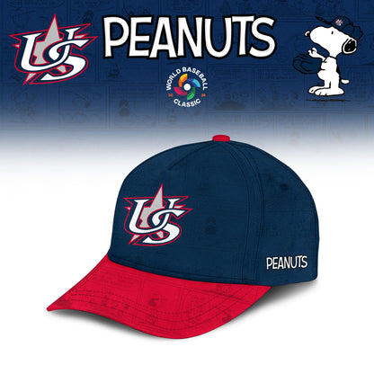 USA x Peanuts Baseball Team 2026 World Baseball Classic Limited Jersey