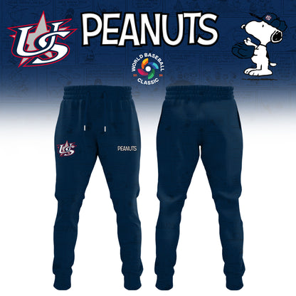 USA x Peanuts Baseball Team 2026 World Baseball Classic Limited Jersey