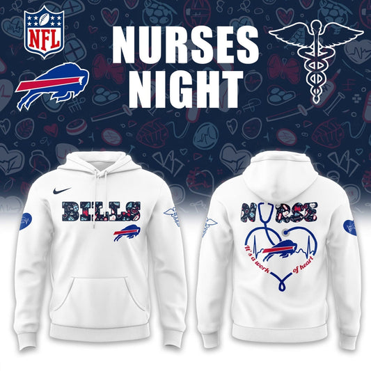 Buffalo Bills NURSES NIGHT Hoodie