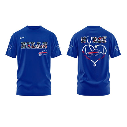 Buffalo Bills NURSES NIGHT Combo T-Shirt