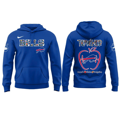 Buffalo Bills TEACHER NIGHT Hoodie
