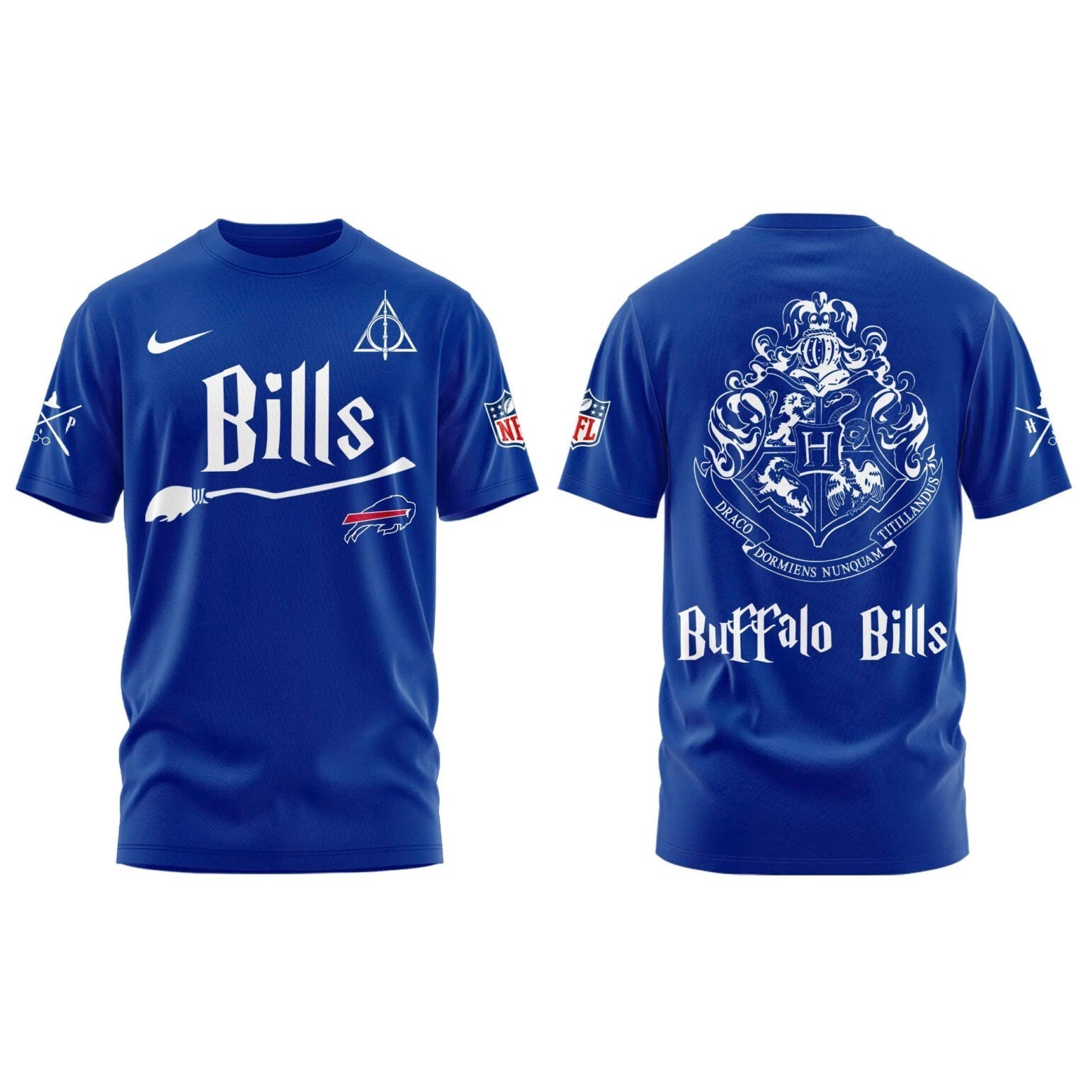 Buffalo Bills Harry Potter 2025 Combo T-Shirt