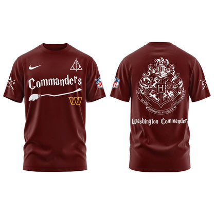 Washington Commanders Harry Potter 2025 Combo T-Shirt