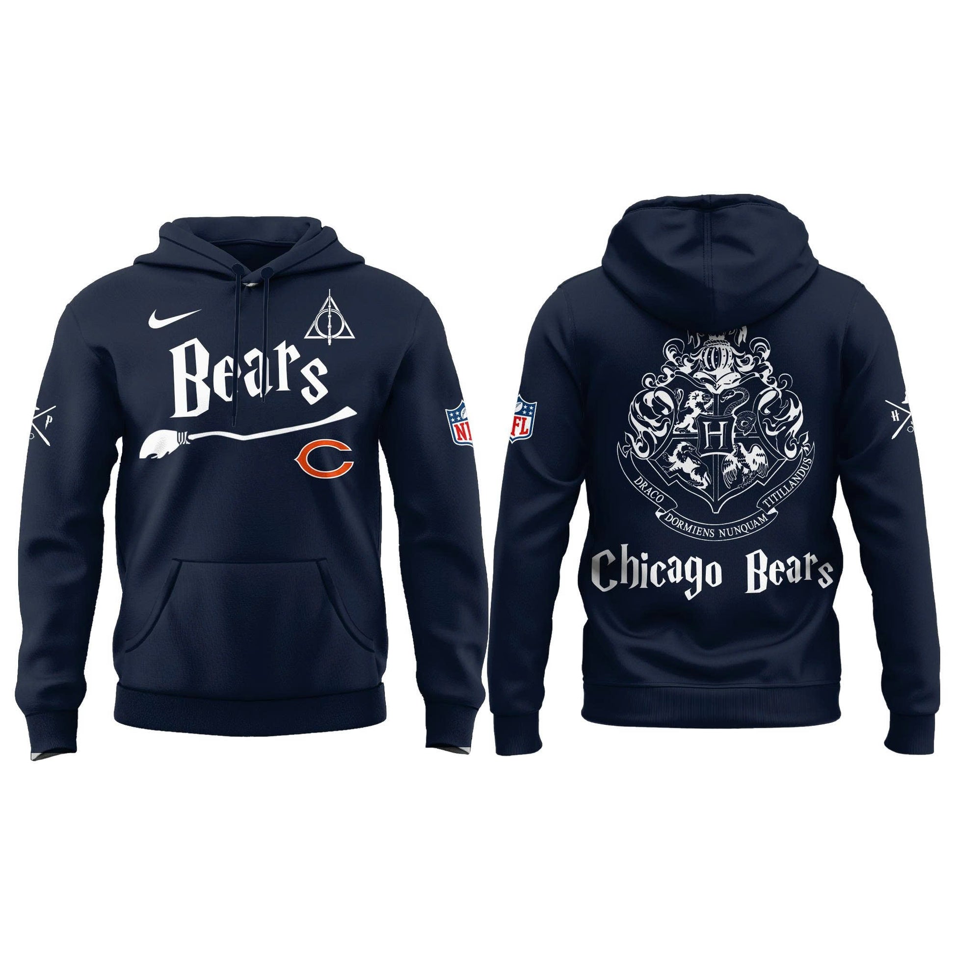 Chicago Bears Harry Potter 2025 Combo Hoodie