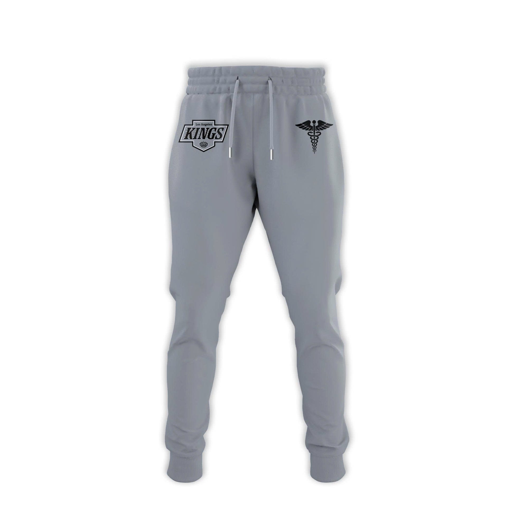 2026 Los Angeles Kings Healthcare Appreciation Night Limited Edition T-Shirt, Jogger And Cap Outfit Grey 