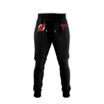2026 New Jersey Devils Healthcare Appreciation Night Limited Edition Hoodie, Jogger and Cap Outfit Black