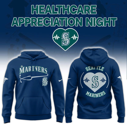 2026 Seattle Mariners Healthcare Appreciation Night Limited Edition Hoodie Jogger And Cap Outfit