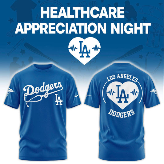 2026 Los Angeles Dodgers Healthcare Appreciation Night Limited Edition T-Shirt Jogger And Cap Outfit